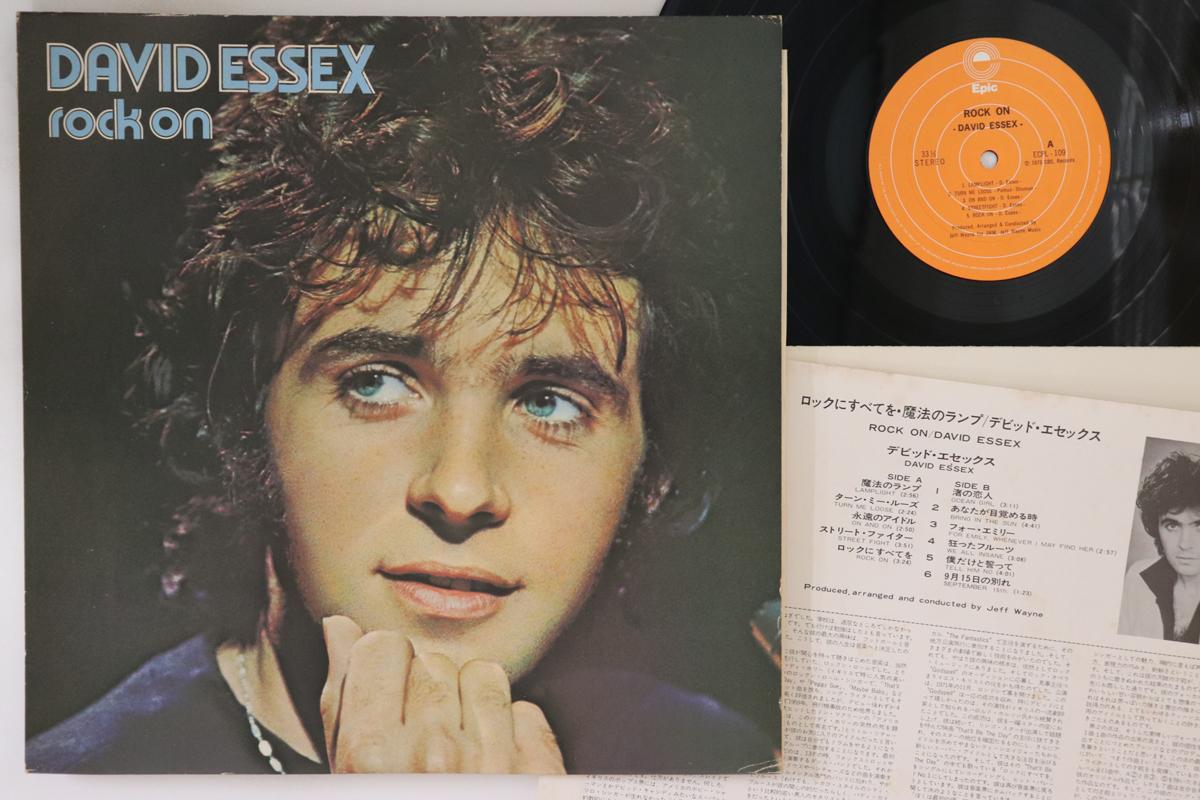 

LP Record DAVID ESSEX - Rock On ECPL109PROMO EPIC 1973 Japan Rock Used