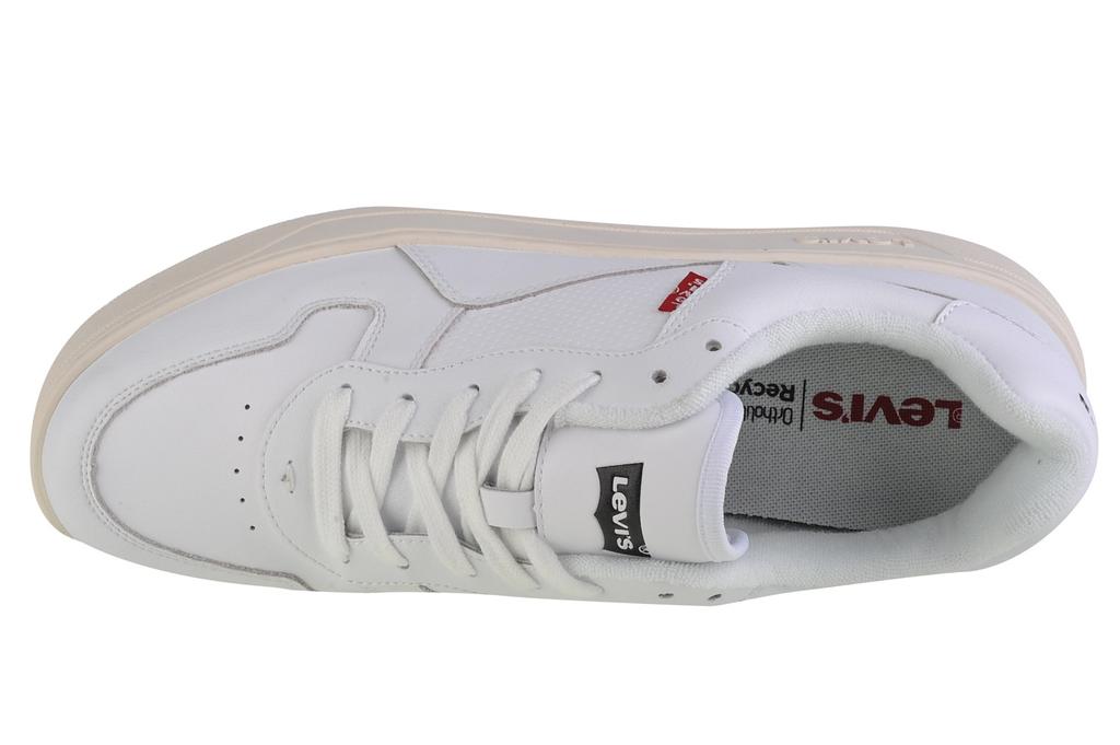 Levi's Glide, weiße Herren-Sneaker