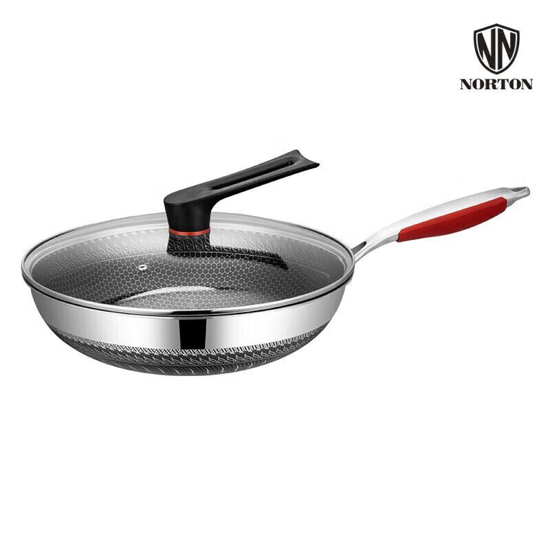 NORTON Wager 316 Stainless Steel Frying Pan 34cm