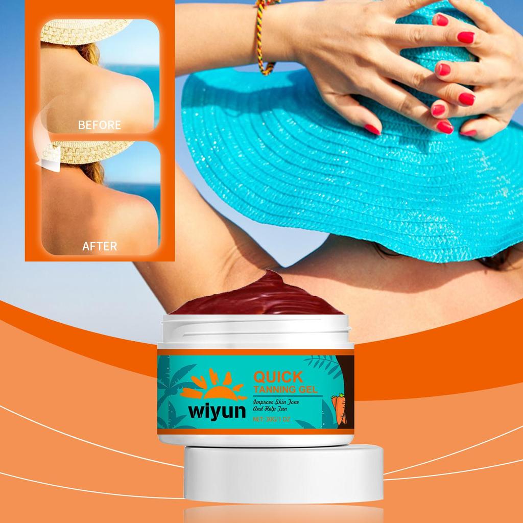 30g Tanning Aid Repair Gel Tanning Aid Repair Gel Bronzing Tanning Aid Beauty Moisturizing Hydrating Nourishing Gel