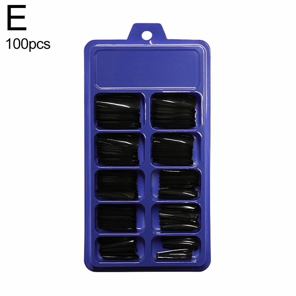 Candy Color False Nails, High-Quality & Vibrant, Natural Perfect For Parties, Use, Look, Sticke S4I2