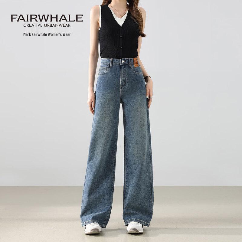 

Mark Fairwhale Women s High-Waist Loose Straight-Leg Jeans 30 (126-135 lbs)