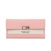 Women's Korean Style Tri-Fold Clutch: Fashionable Coin Purse & Card Holder