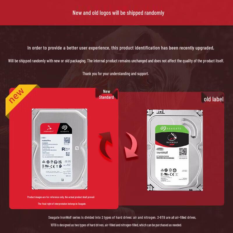 Seagate IronWolf Pro 8TB NAS Hard Drive