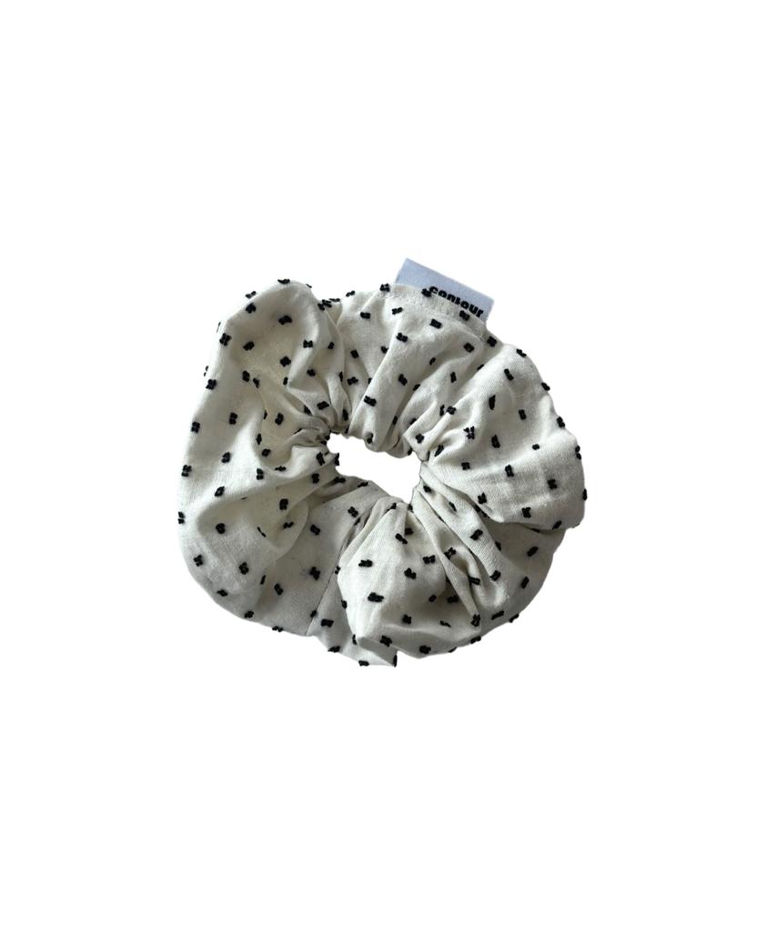 Contoursong Polka Dot Hair Scrunchie