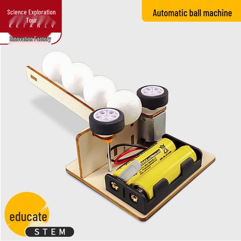 DIY Handmade Ball Machine: Children's STEM Science Experiment Teaching Toys