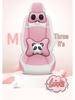 Universal Linen Cartoon Panda Car Seat Cushion Set for All-Season
