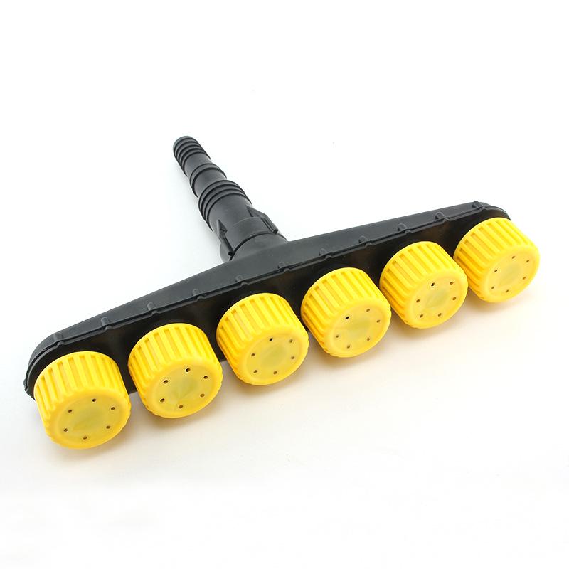 High-Pressure Anti-Drip Adjustable Mist Nozzle with Water Gun Connector