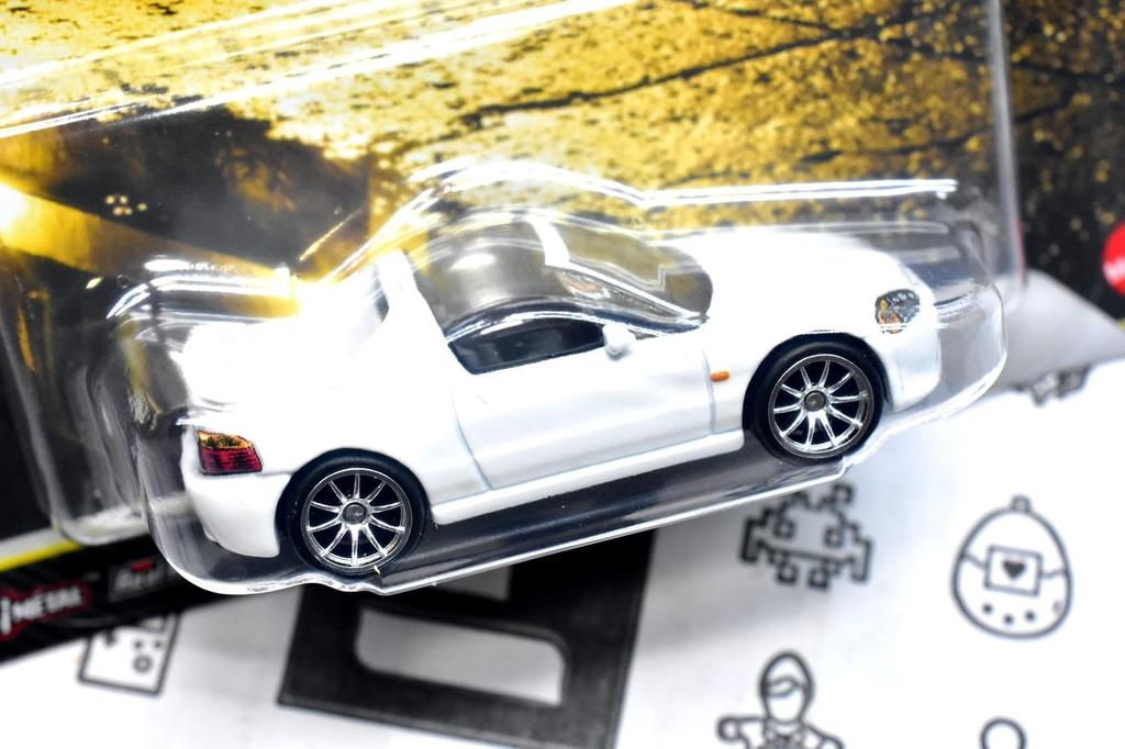 Hot Wheels Velozes e Furiosos Carros Premium 1994 Honda del Sol Escala Veículo de Metal Saga Furiosa JHW63 & 164 Colecionador (Rápido e Filme)