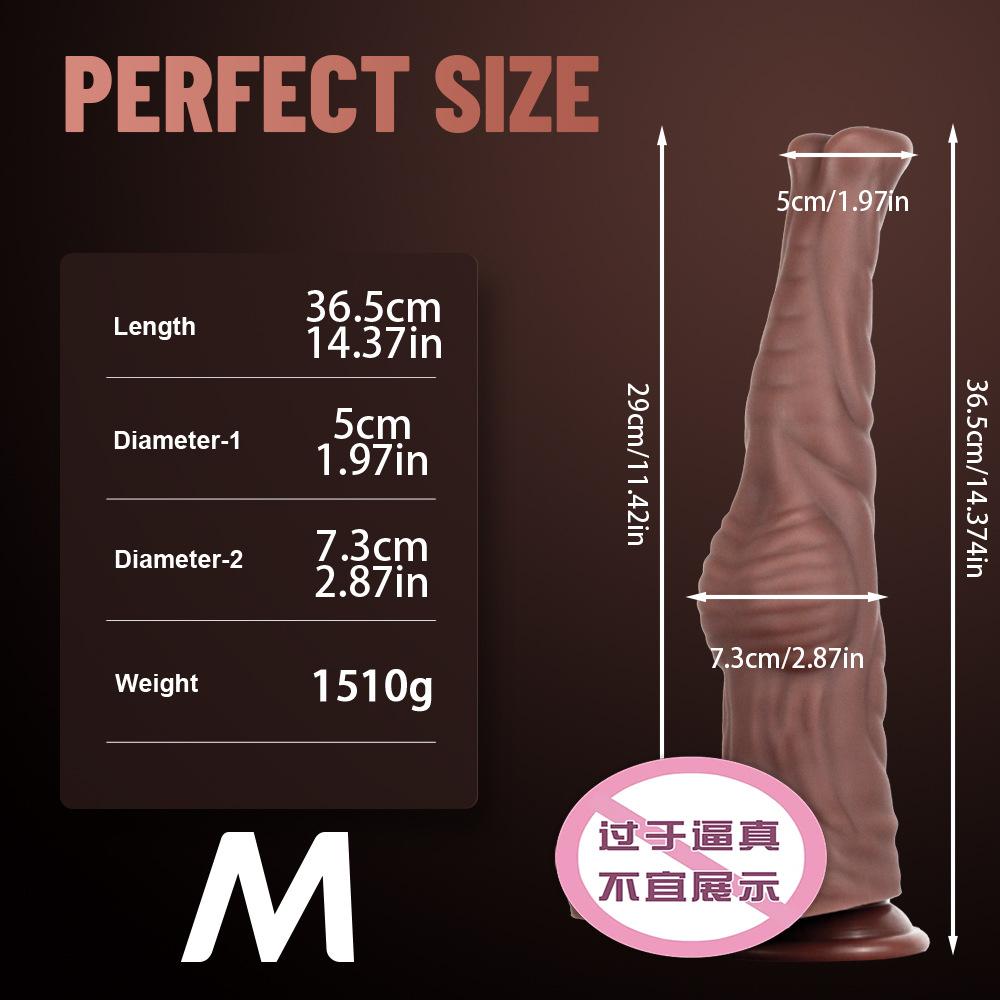 Liema Cross border Animal Silicone Simulation dildo Adult Sex Female Fake Penis Fisting Extra Large Long Horse Diao Anal Plug