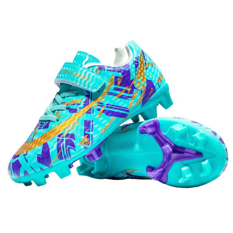 Zapatillas de fútbol para niños zapatillas de entrenamiento deportivo para exteriores estudiantes de primaria y secundaria zapatillas de fútbol para hombre zapatillas de clavos rotos mujer