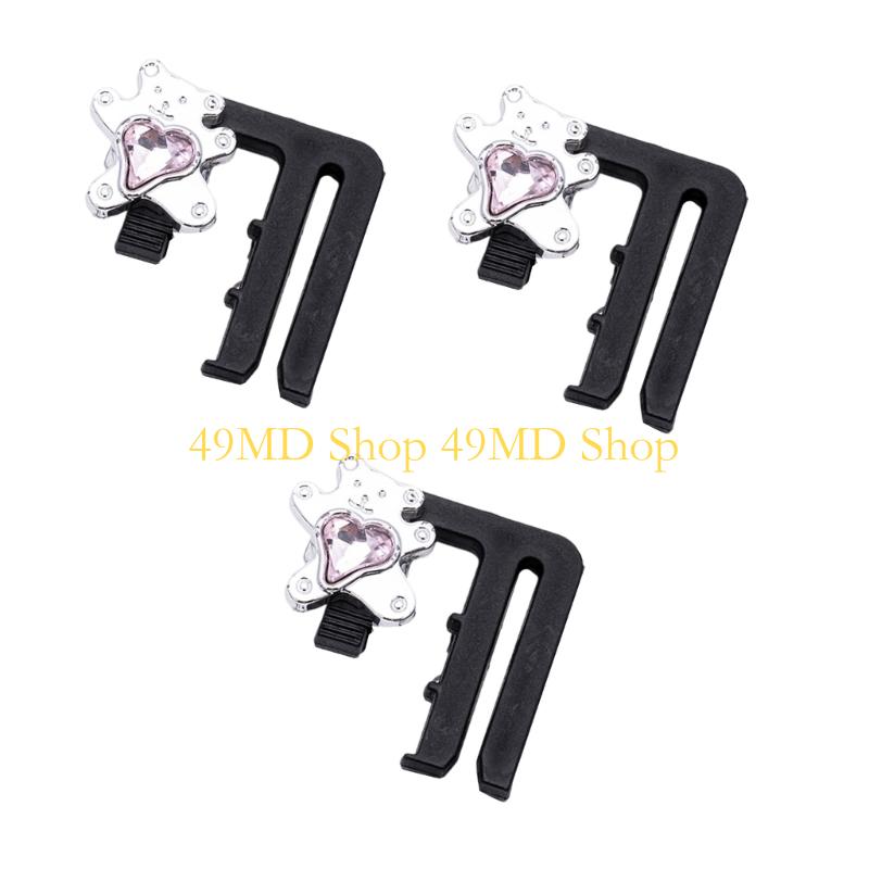 49MD 3PCS Waist Adjuster Clip Women Jeans Pants Waist Tightener Waist Fitness Clip