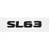 3D ABS Car Rear Trunk Badge Emblem Decals Sticker Decoration accessories for Mercedes Benz SL63 SL65 SL280 SL300 SL320 HG9