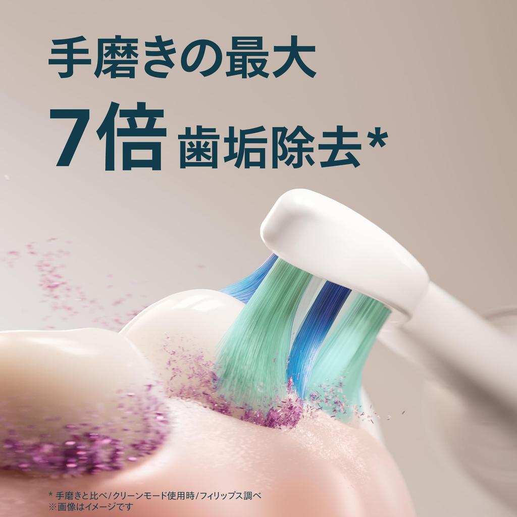 Philips Sonicare C2 Clean Plus Testine di Ricambio Regolari Prodotto Originale Bianco [Rimozione della Placca] (8 pezzi) HX9028/14