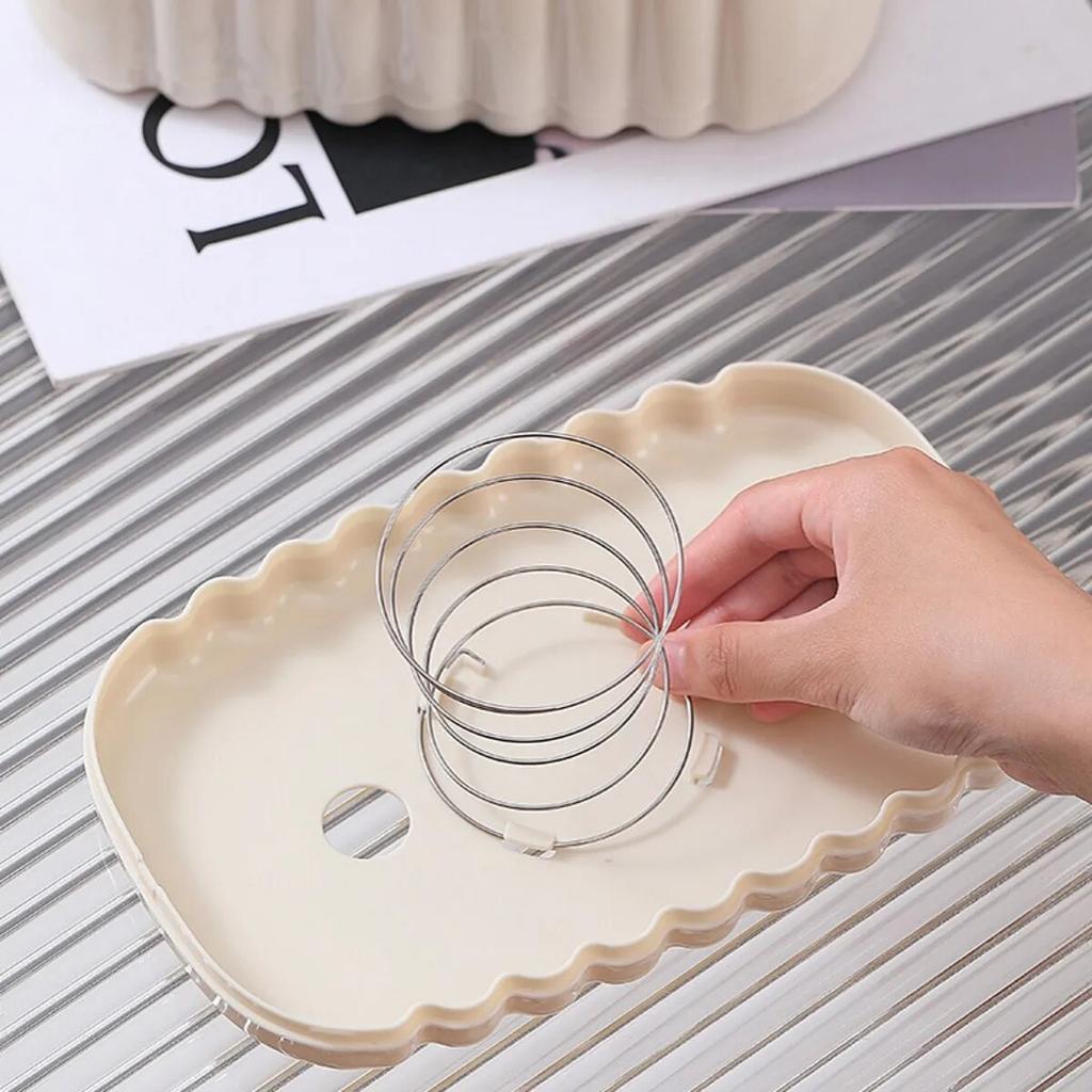 Tissue Box Case Decorative Tissue Dispenser Napkin Holder Box Cloud Shape Tissue Organizer for Bathroom Bedroom