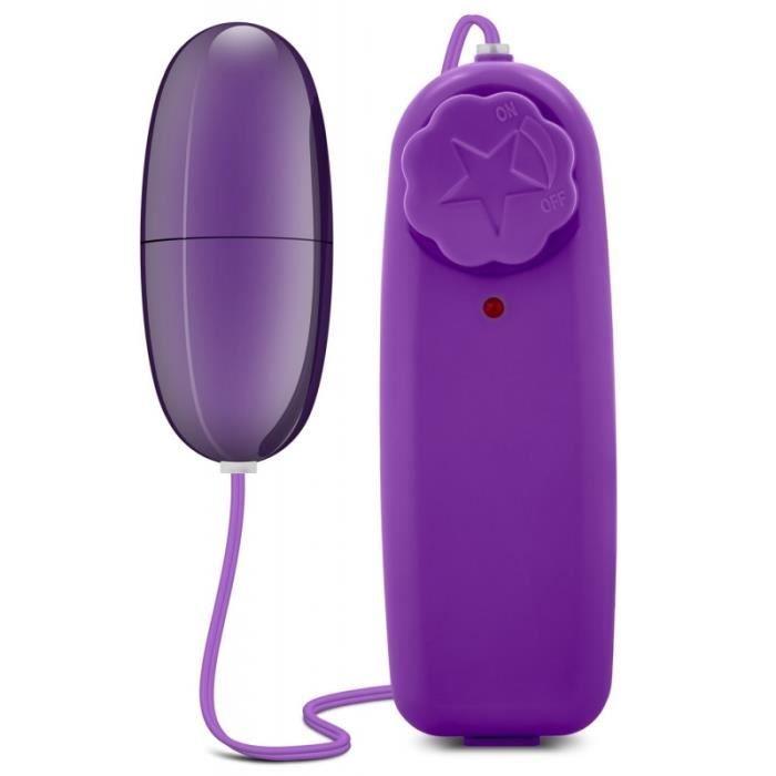 Oeuf Vibrant - B-Yours - Violet - 5,5 cm - Waterproof - Vibrations réglables