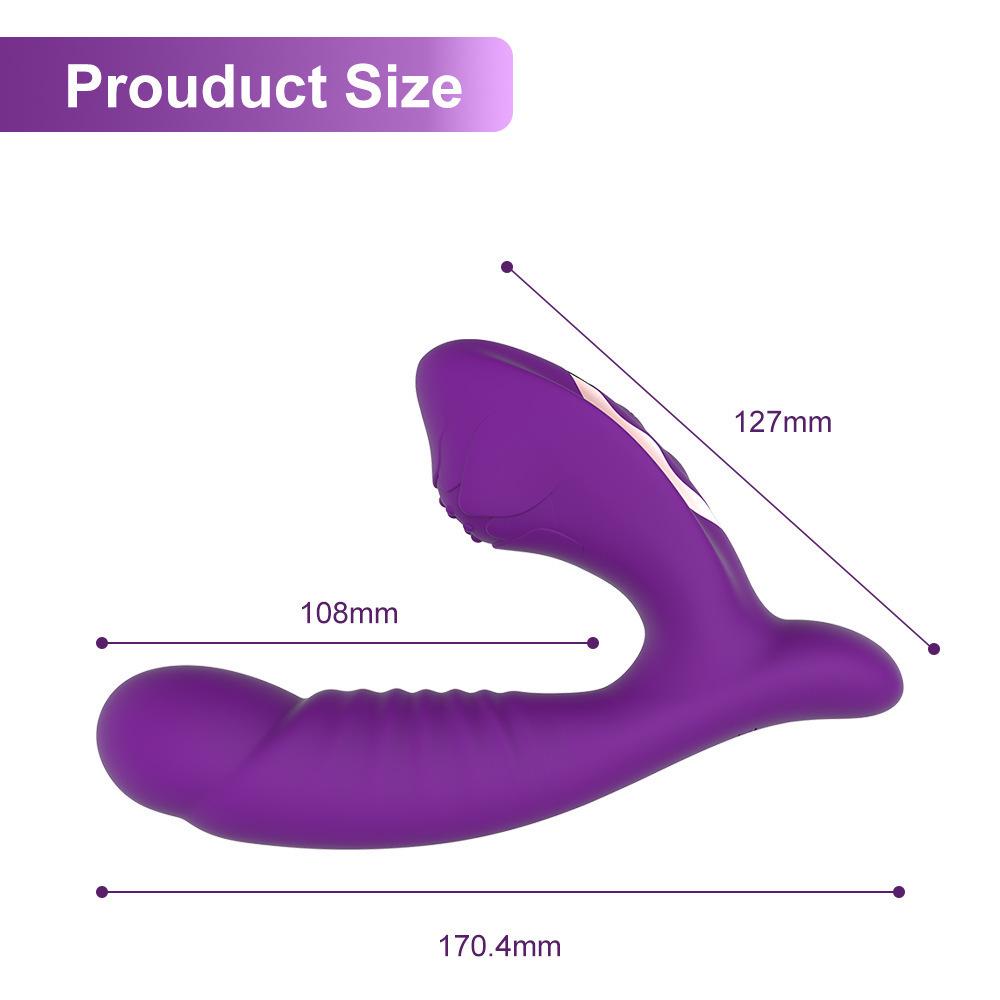 Shen Gong Bao Female Vibrator: Silicone Massage Stick for Couple's Orgasm and Stimulation.