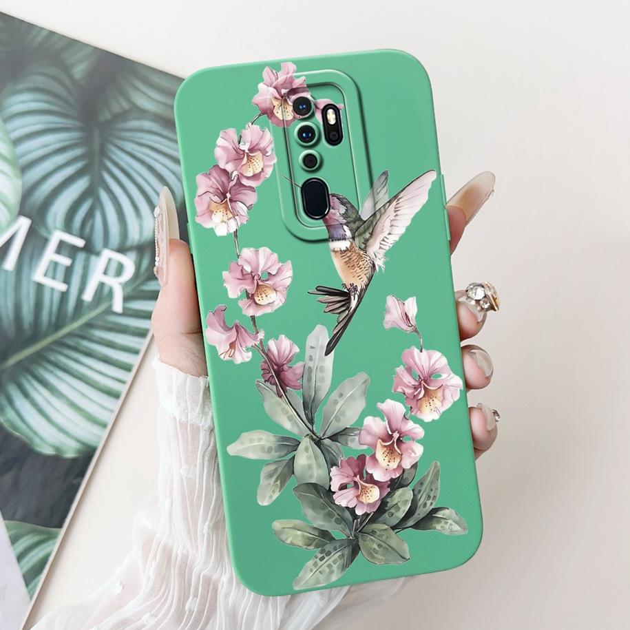 

Case For OPPO A9 2020 Cover A5 2020 Coque CPH1937 CPH1959 Capa Fashion Flower Painted Shockproof Bumper For OPPO A11 A11X Fundas Oppo A11 A11X
