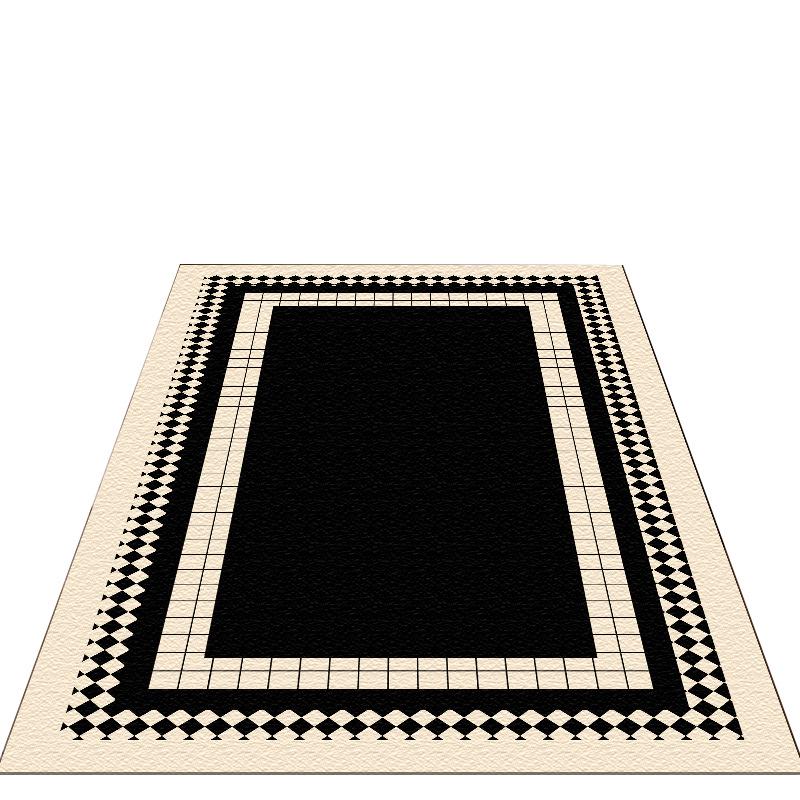 Luxury Leather Entrance Mat: Wash-Free, Wipeable Door Mat for Home and Porch