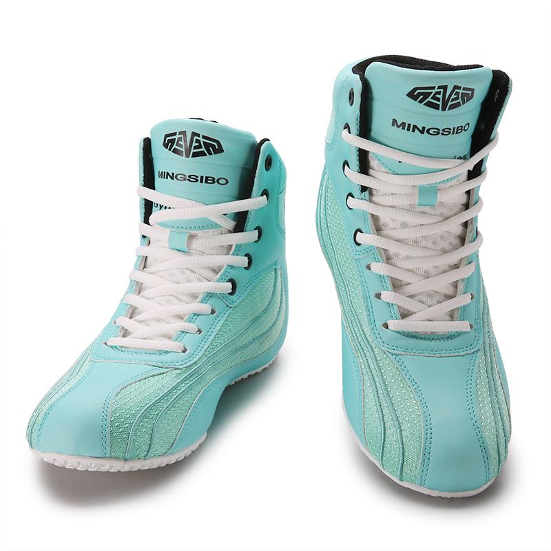 Scarpe da Wrestling da Uomo Comode Antiscivolo per Allenamento di Wrestling Scarpe da Pugilato Traspiranti