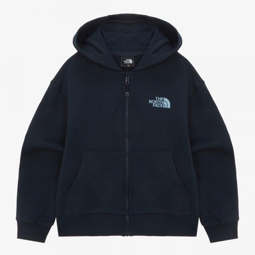 

North Face Kids School Day Zip Up Dark Navy Nj5jr02u DARK NAVY/110