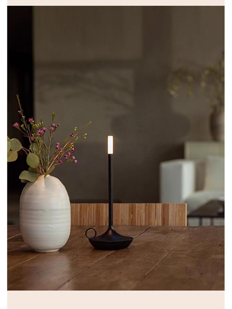 Nordic Aladdin's Lamp Touch Table Light – USB Rechargeable for Bar, Pub, Outdoor, or Camping Atmosphere