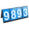 Flip Design Sports Competition Score Keeper Blue Number Flip Chart  Sports Competition
