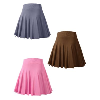 New Fake Two-Piece Anti Glare Pleated Sports Short Skirt Badminton Skirt Fitness Yoga Short Skirt For Women