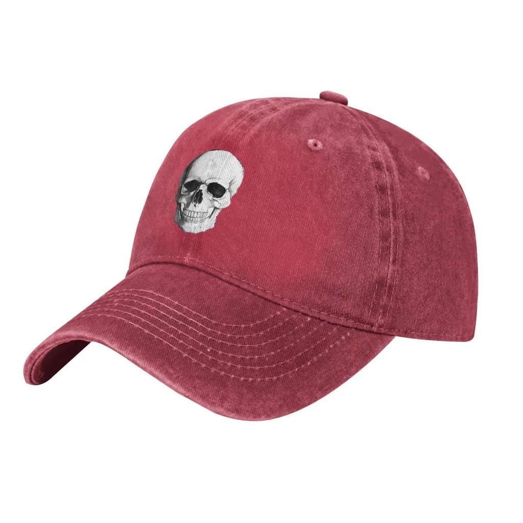 Skull Skeleton Horror Movie demin Trucker Hat Outdoor Adventures Summer Hat Baseball Cap Men