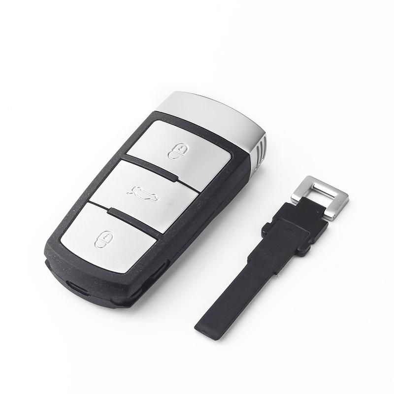 KEYYOU Smart Remote 3 Buttons Car Key Blank Case For Volkswagen VW Passat CC B6 B7 B7L CC R36 Maogotan B5 Passat Key Shell