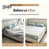Easy Install Mattress Gripper Bed Corners Sheet Holder, Adjustable Non Slip Keep Firm Tight in Place Holder Clips Clamps, Heavy Duty Fasteners