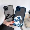 Magic surfing for iphone X XS MAX XR Big Wave of kanagawa Cover Anti-fall case For iPhone 15 13 12 11 14 pro MAX 7 8 Plus SE2
