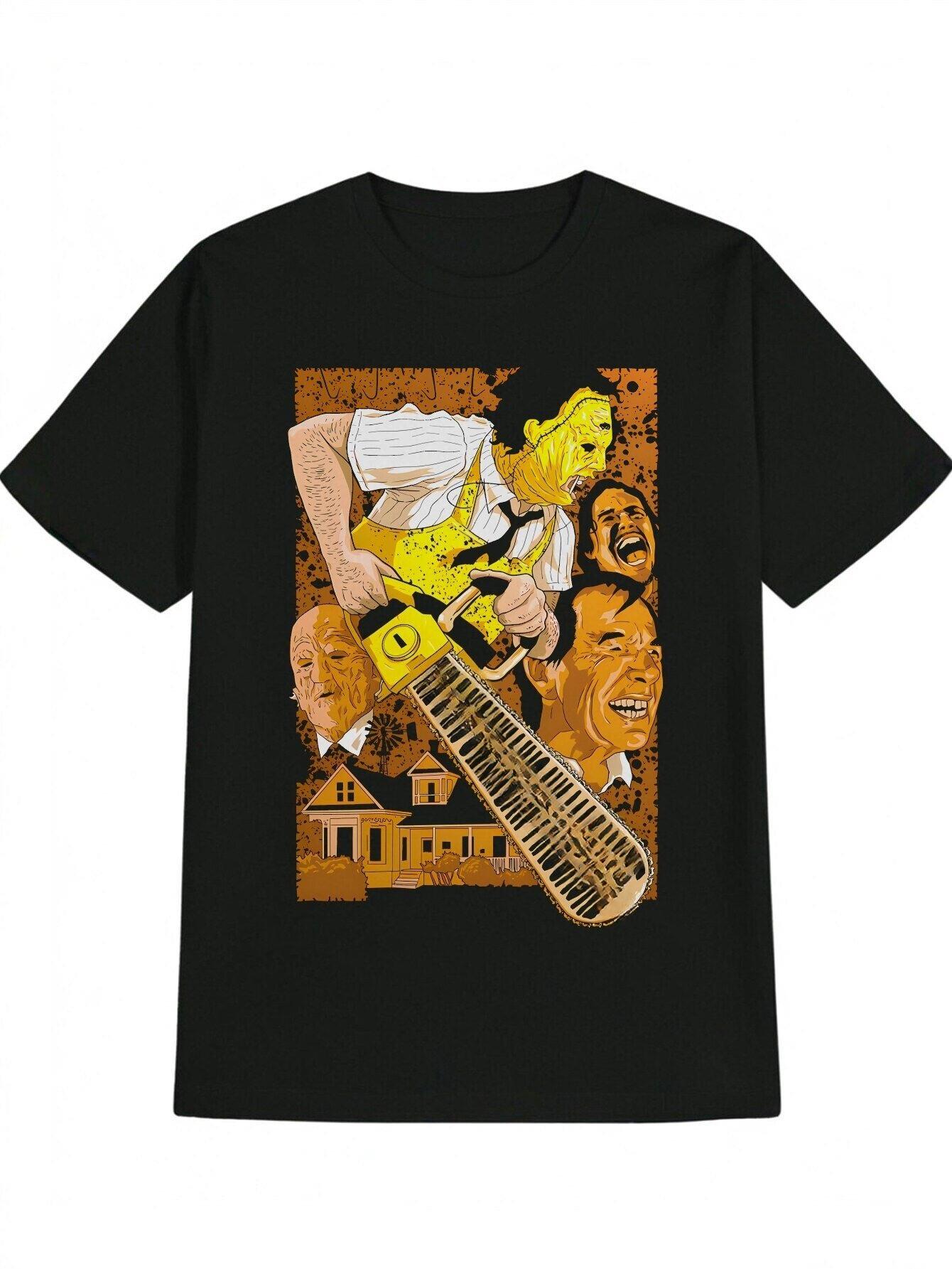 

Pattern Print Summer Autumn Winter Cotton Men s and Women s T-shirt Short Sleeved Luxury Outdoor Sports 100 Pure Cotton Top Tee 4XL