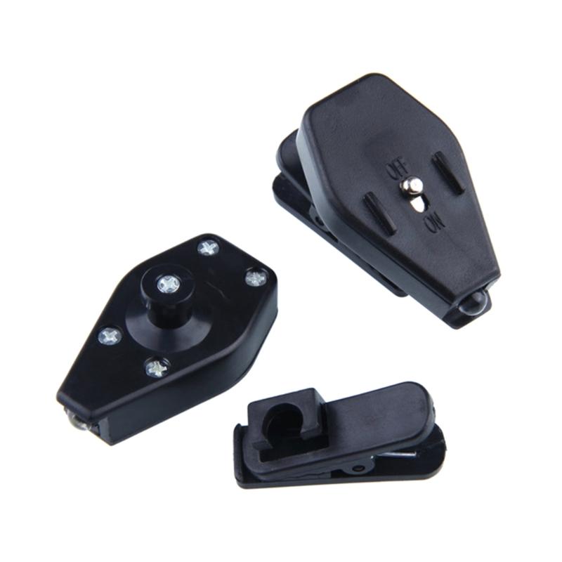 2pcs Mini Flashlight Universal Glasses Reading Lamp- 360° Rotary-Eyeglass Clip Lantern Eyeglass Flexible LED Night-Light