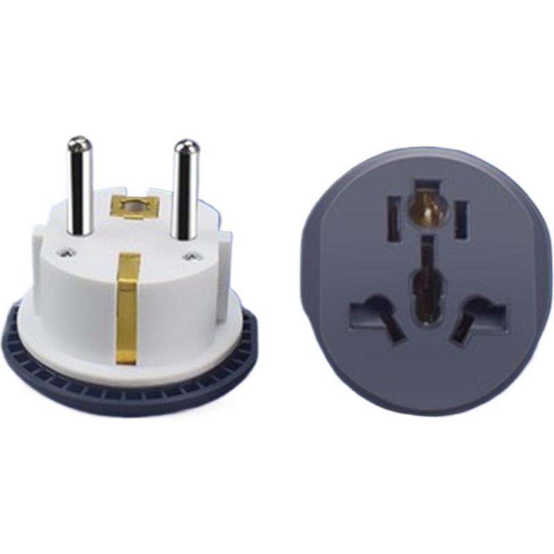 1PCS EU Plug Adapter Universal Input Socket Converter US UK AU CN to European Outlets Adapter Electric Socket Outlet CN to EU