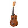 KALA Ukulele Series Mahogany Body Soprano Hawaiian Pattern Laser Engraved Top Model to KA-15 KA15S-H1-WBAG20_06 [Successor KA-15S-H1] (Case Included)