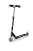 M-cro Sprite LED with Strap (Black) SA0225 Kids' Folding Two-Wheel Kick Scooter
