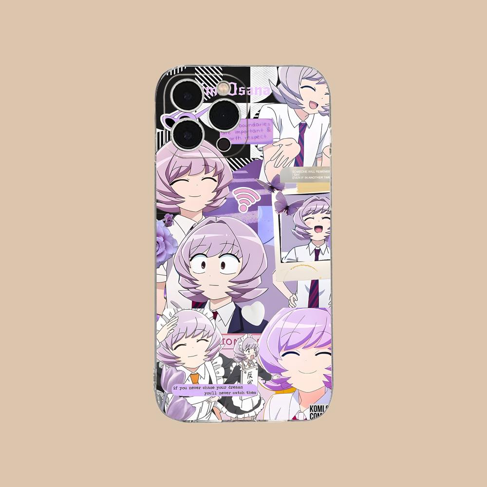 Anime Najimi Osana Mobile Phone Case for iPhone 17 16 15 14 13 12 11 X XR XS Air Pro Max Plus Mini Clear Colorful Cover Pretty