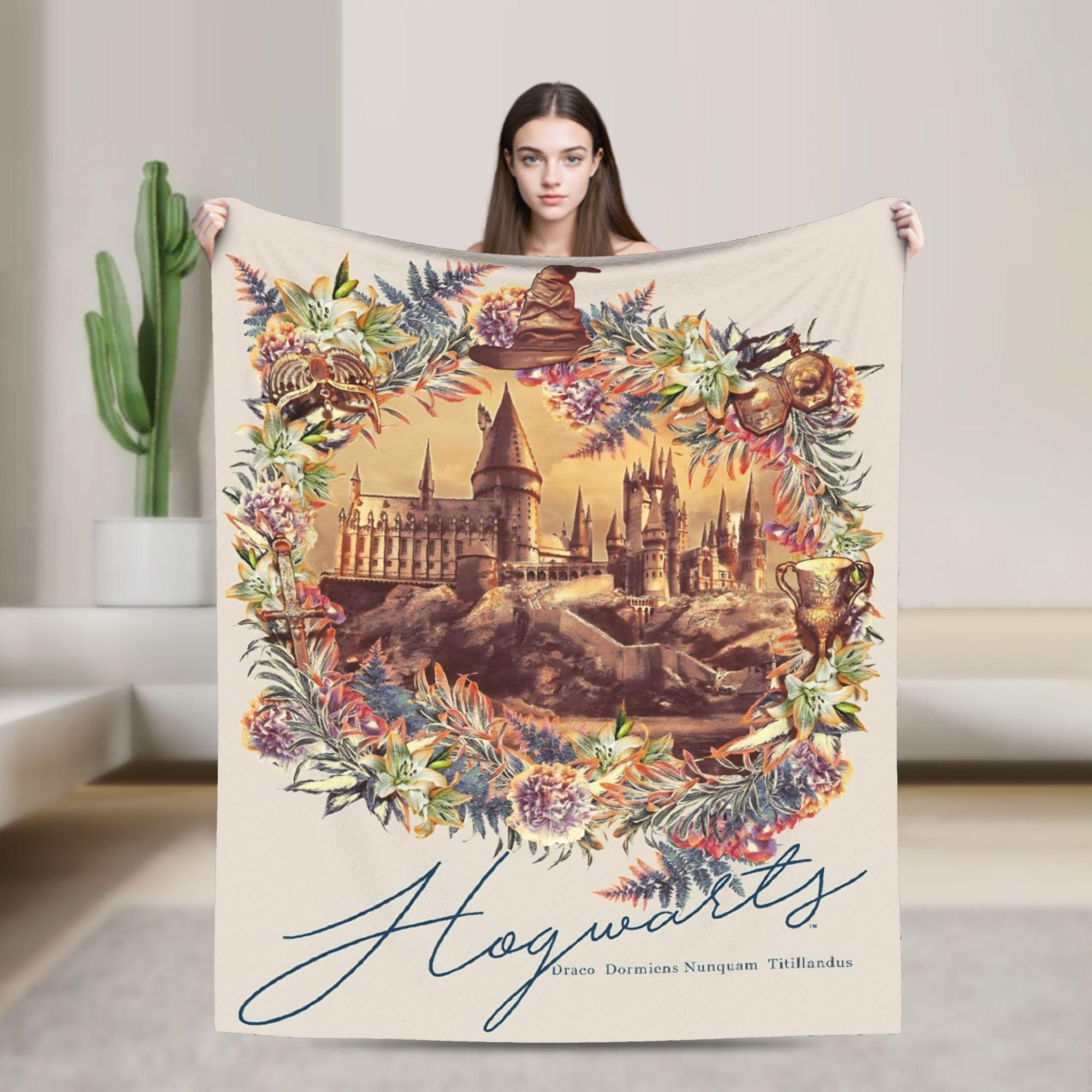 Пледы  Карта Мародеров  Качественные Теплые Мягкие Плед-Покрывало Зимнее Декоративное Для Дивана Кровати Эстетичное Покрывало 30x40in