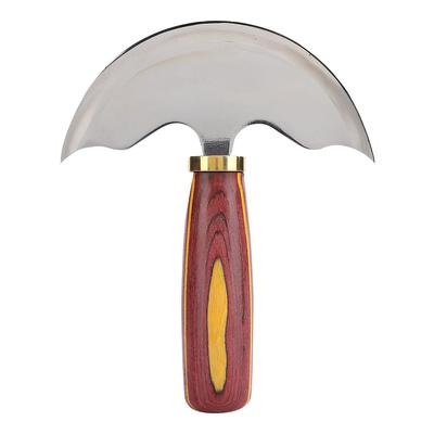 Leather Knife Cutting Trimming Tool Round Shape Imported Steel DIY Craft AccessoriesL