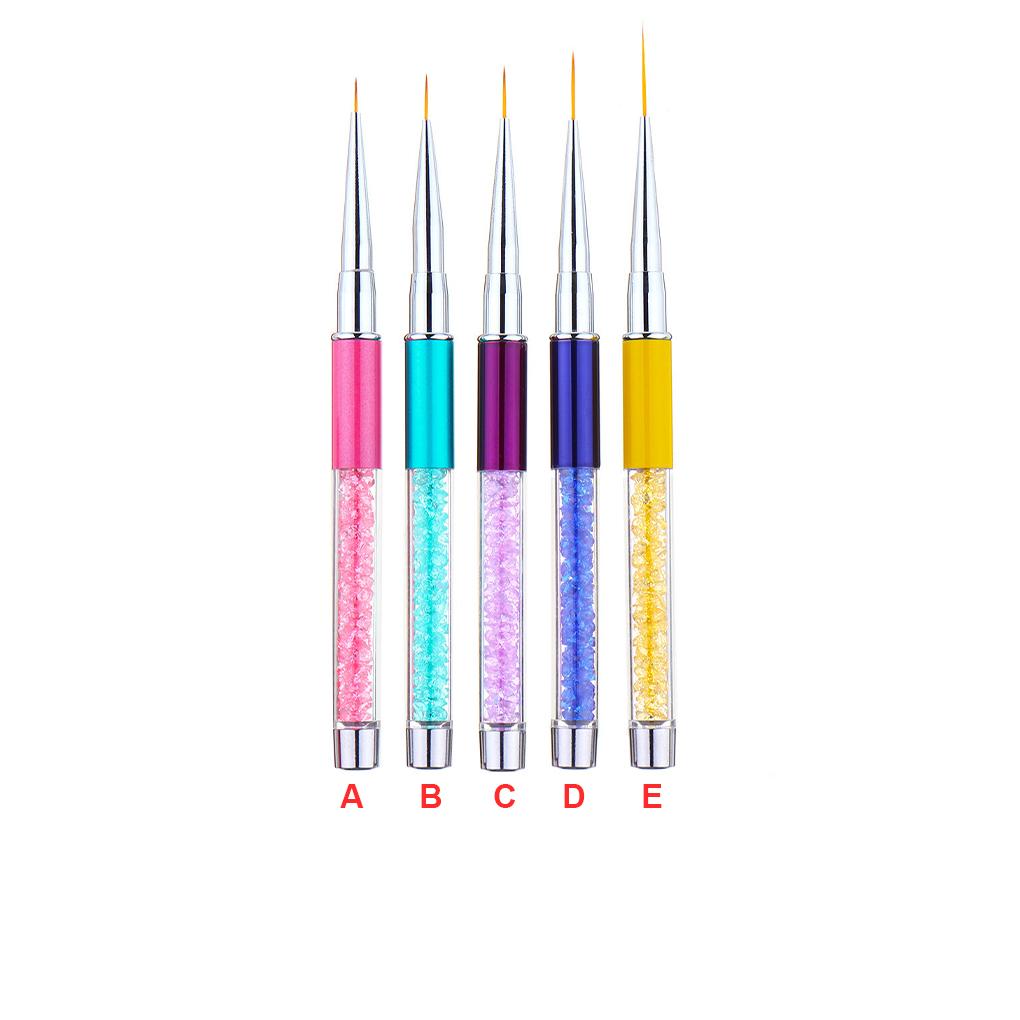 Nail Brush Professional Simple Fingernail Art Brushes Manicure Liner Pen Drawing Accessories Fingernails Pens for Salon