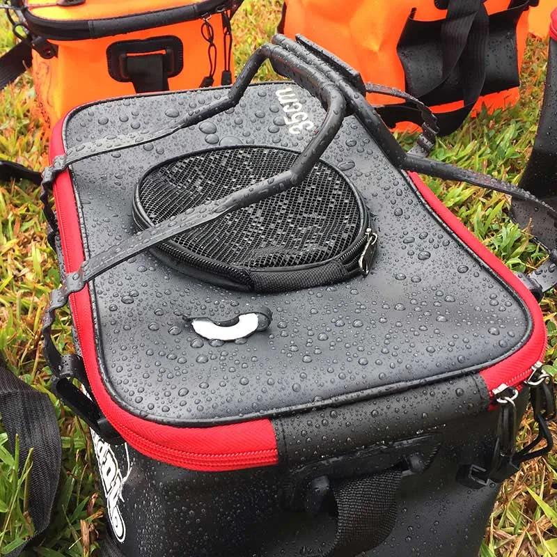 Folding Live Fishing Bucket EVA Thickening Fish Bucket Portable Water Tank Fishing Tackle Live Fish Box