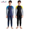 Children's Diving Suit 2.5MM One-piece Long-sleeved Warm Swimming Training Surfing Pants