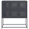 Sideboard Anthracite 100.5 x 39 x 107 cm Cold Rolled Steel