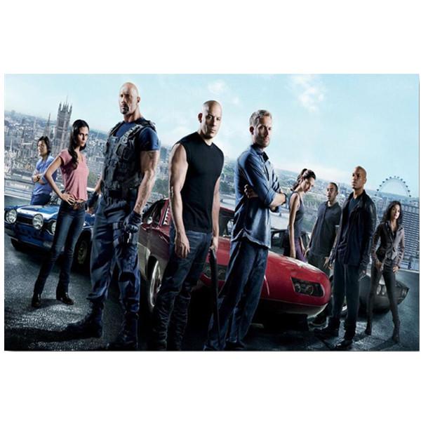 

Полный 5D Diy Бриллиантовая живопись Fast & FuriousEmbroidery Cross Stitch Домашний декор Ручной работы Подарок