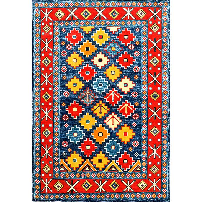 Bohemian Ethnic Retro-Style Persian Carpet for Living Room & Bedroom