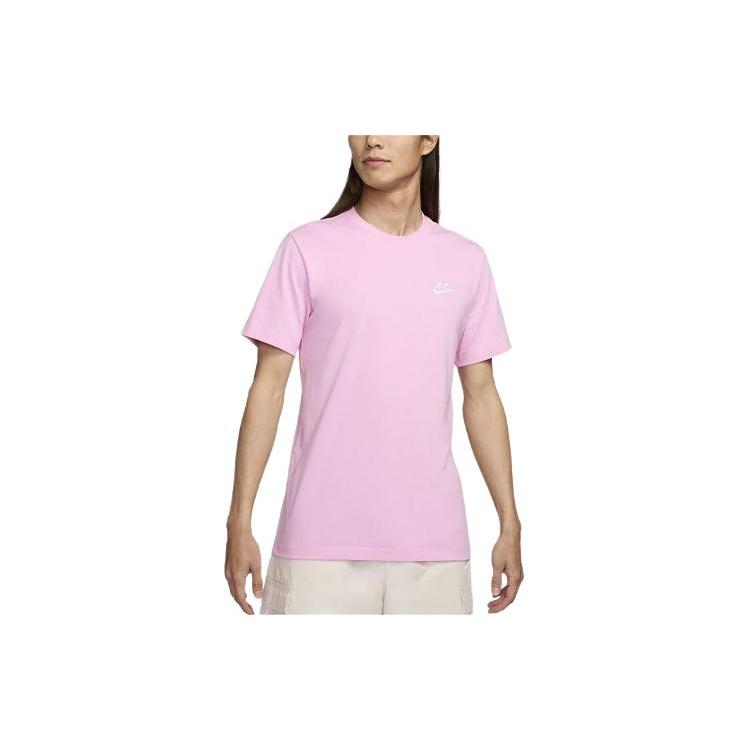 Nike Sportswear Club T Shirt Men's Pink AR4999-622