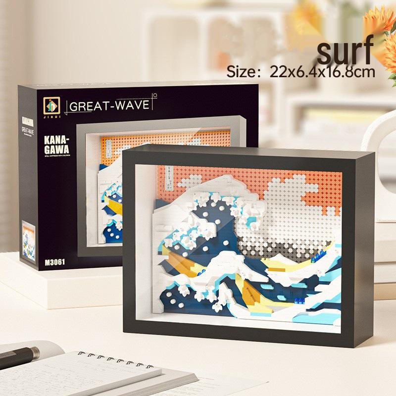 Educational Retro Camera Building Blocks: Compatible with Lego, Fun High-Block Toys for Boys & Girls, Perfect as Desktop Ornaments