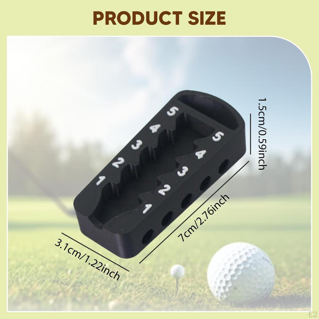 Golf Tee Height Tool Elevator Outdoor Setter,Measuring Device