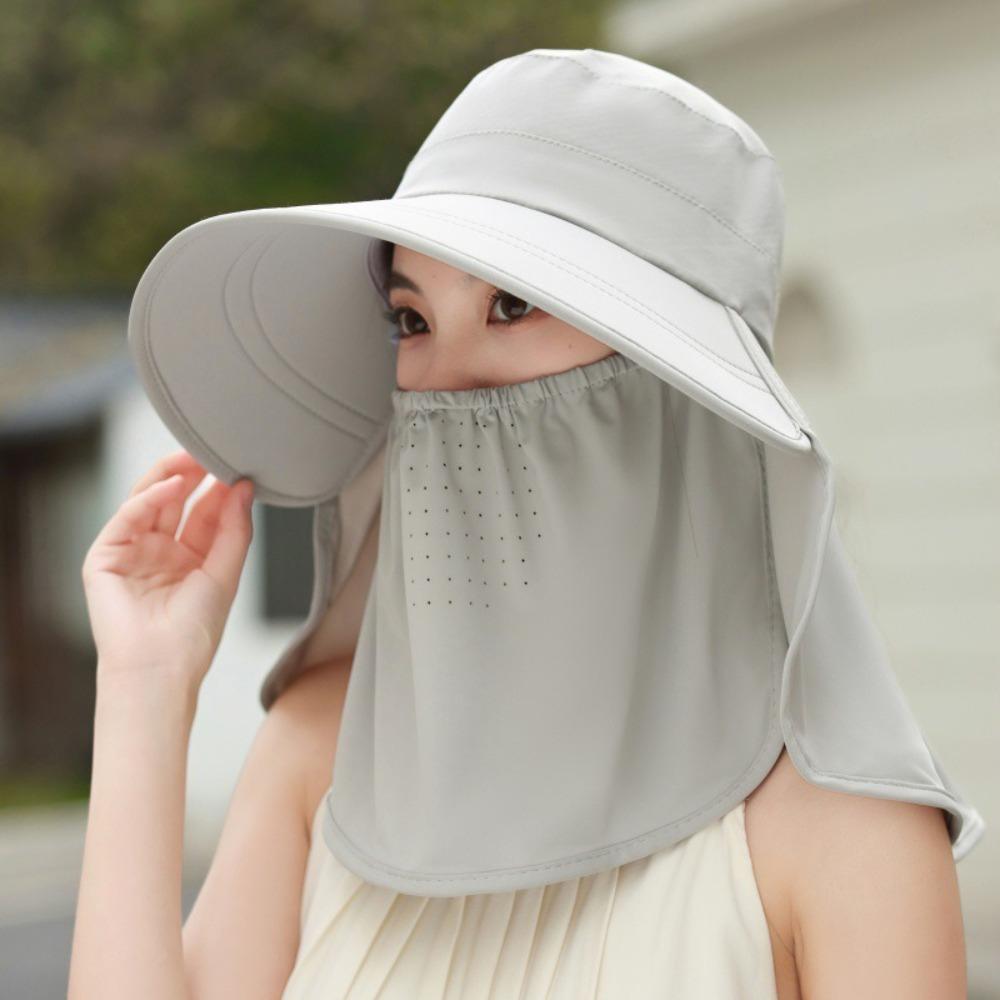 Breathable Sunshade Hat Large Brim Sun Hat Fashion Sun Protection Hat  Women